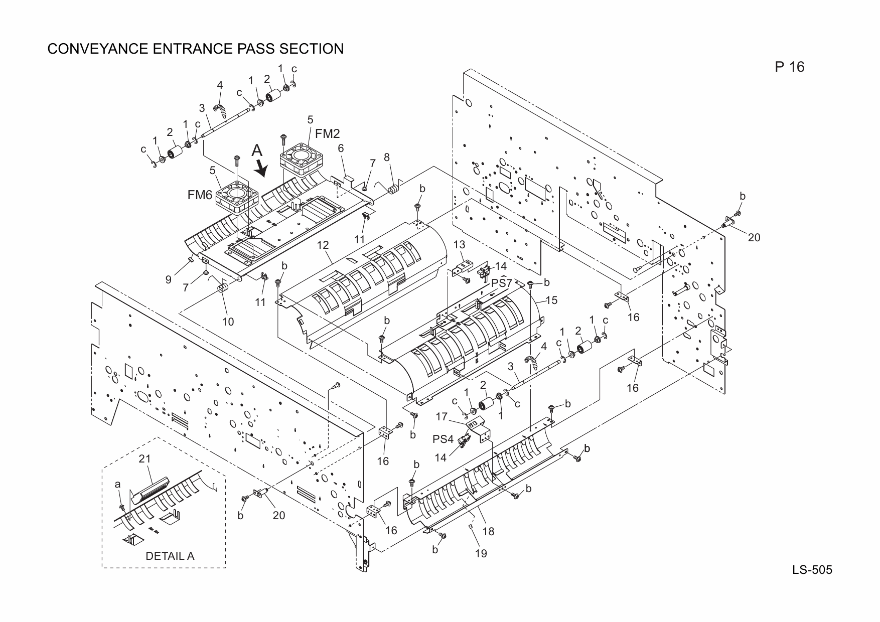 Konica-Minolta Options LS-505 A0H1 Parts Manual-6